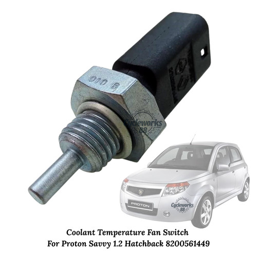 Coolant temperature fan switch - temperature,