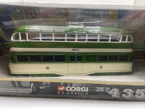 Blackpool tram diecast model - diecast,