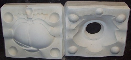 Ceramic mold molds - ceramic, holly