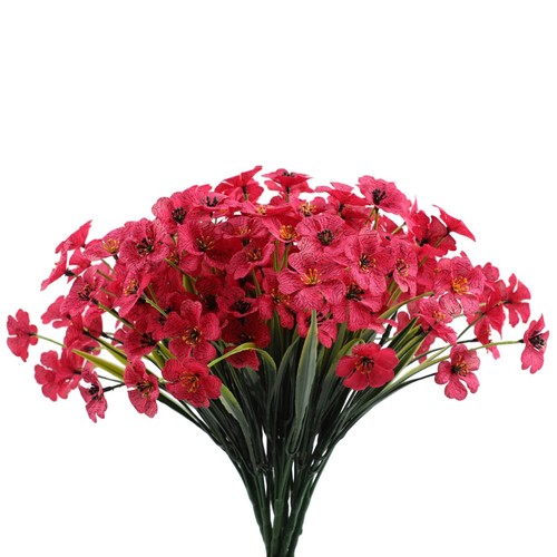 Artificial flowers plastic - artificial,
