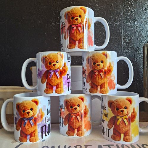 Teddy bear swear adult - teddy,