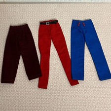 Sindy Doll Trousers X 3