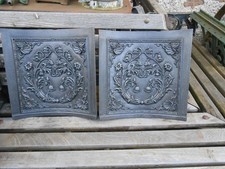 PAIR OF ANTIQUE FALKIRK CAST