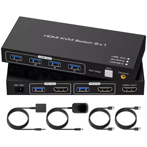 4k60hz hdmi kvm switch - hdmi, 2