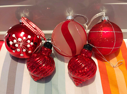 Christmas large glass crackle - large,