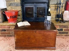 Old Antique Pine Chest