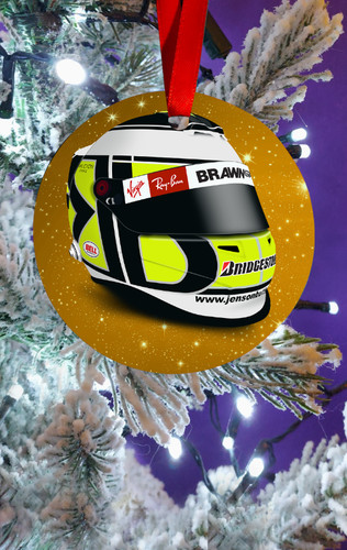 Jenson button helmet - f1,