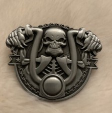 BIKER MOTORCYCLE SKULL RIDER