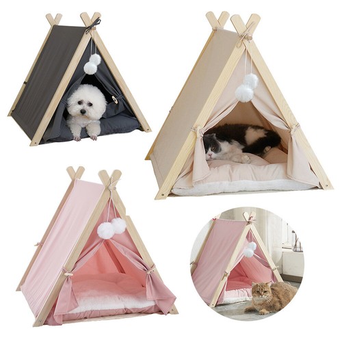 Large pet teepee bed dog - pet,