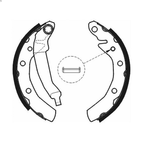 Brake shoe abe c00007abe - brake, se
