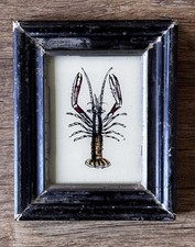 Indian Lobster Reverse Glass