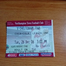 Ticket : 2006/2007 26/12/2006
