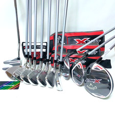Callaway X‑Hot Full Set 11‑Pc RH Carbon Flex R Dr, Hybrid, Irons, Putter No Bag