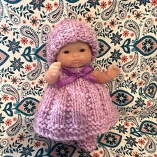 Berenguer  5 Inch Dolls Hand Knitted CLOTHES  Doll Not Included 