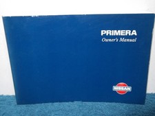 NISSAN PRIMERA 1998 - OWNER'S