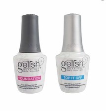 Harmony Gelish Top it off/ Foundation/ Top Base (0.5 oz) LED/ UV Soak Off - Pick
