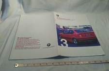 BMW 3 Series Compact car sales brochure probably 1999