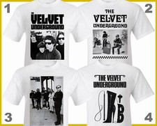 The Velvet Underground, band Tshirt. Lou Reed, Andy Warhol. 1960s Artrock