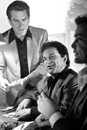 Goodfellas poster print - b&w,