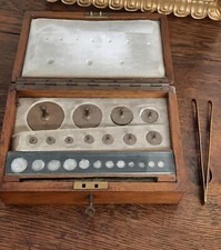 Boxed Set of W&T Avery Standard Grain Weights - Complete - Diamond - Apothecary