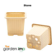 7cm Square Coloured Plastic