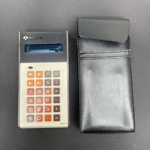 Rockwell vintage calculator - rockwell,