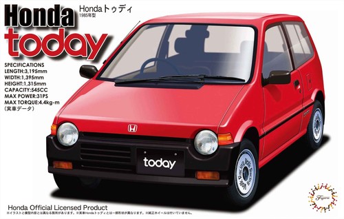 Scale fujimi honda today - 1:24,