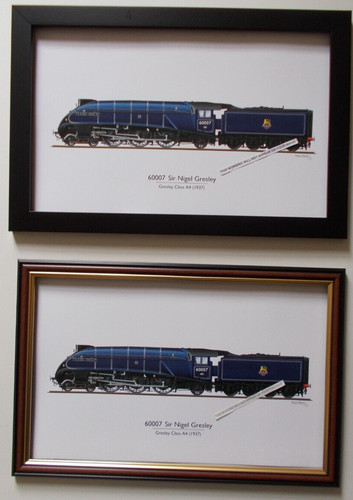 Sir nigel gresley 60007 print - nigel,