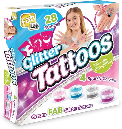 Glitter tattoos kit for - kit,