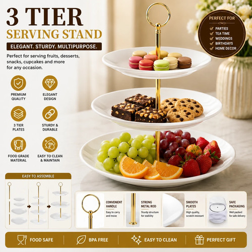 Tier cake stands - tier,
