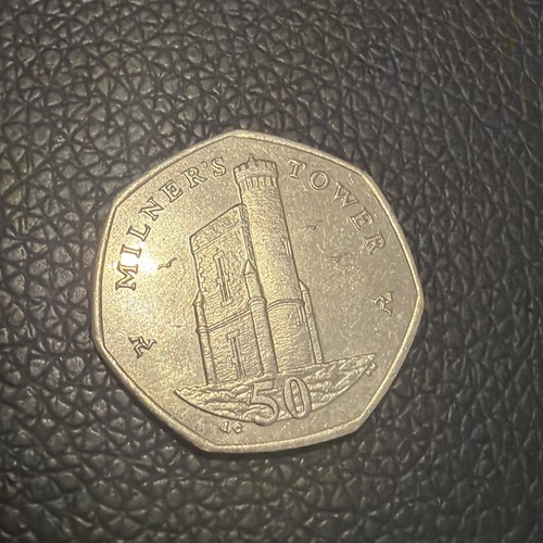 Isle man 50p coins - (manx),