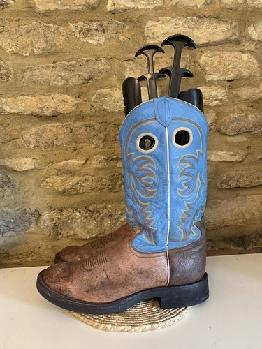 Tony lama mens brown - tony, blue