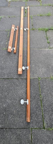 Wood staircase indoor handrail - wood,