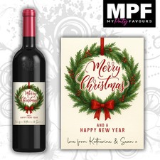 Personalised CHRISTMAS Wine