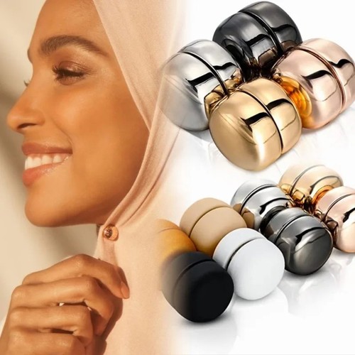 4pcs snag free hijab - hijab, magnet