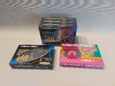 5 X MEMOREX DBS 1 & DB Audio Cassette 'Clown' Tape  C90 