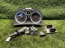 VAUXHALL ASTRA H MK5 2.0 TURBO SRI LOCK SET DASH SPEEDO KEY IGNITION 04-10