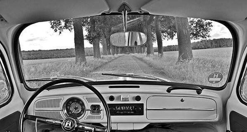 Beetle interior car white - beetle,
