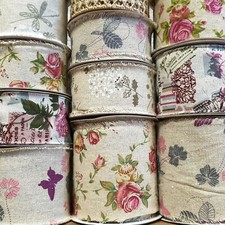 HESSIAN VINTAGE RIBBON Rustic