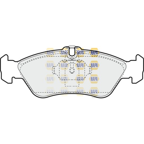 Brake pads set - pads,