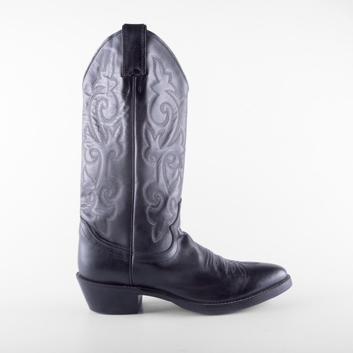 Justin cowboy boots black - justin,