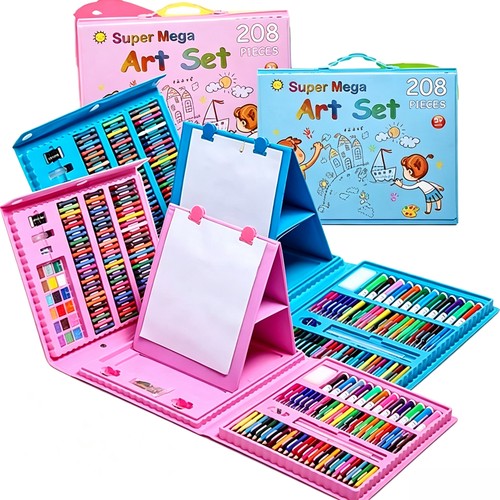 208x kid coloring set drawing - kid,