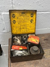 VINTAGE ROMAC CURE-C-CURE PUNCTURE REPAIR TIN WITH CONTENTS
