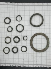 Metal Detecting Finds Joblot Of Various Size Rings range of Ages