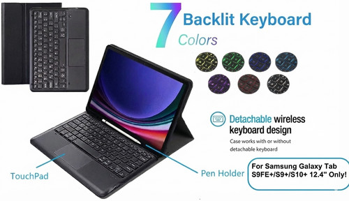 Backlit detachable keyboard - detachable,