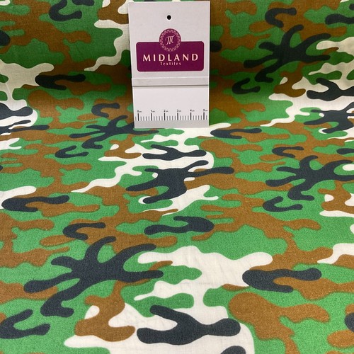 Camouflage fabric army - £2.75,