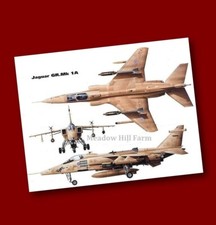 Fridge magnet RAF Jaguar