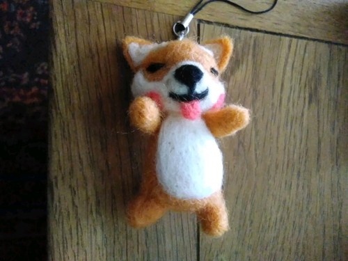 Handmade needle felted - needle,