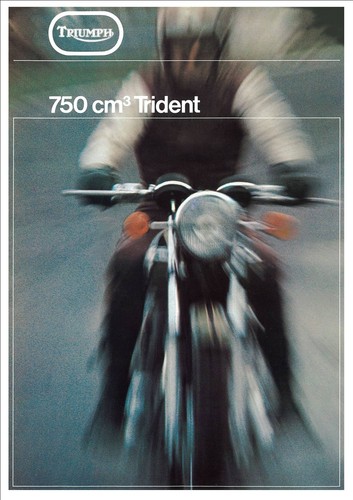 Triumph brochure t150 t150v - t150,