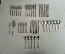 43 X Arthur Price Cutlery Canteen Set Stainless Steel 18/10 Forks Spoons Bundle